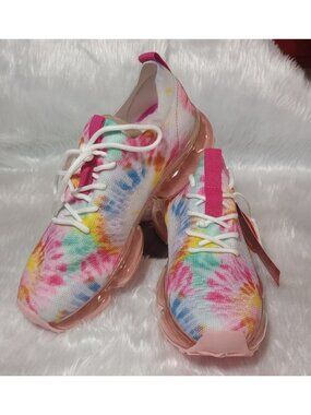Lucky Step Shoes Air Cushion Running Women’s Pink Tide Color Size 6.5